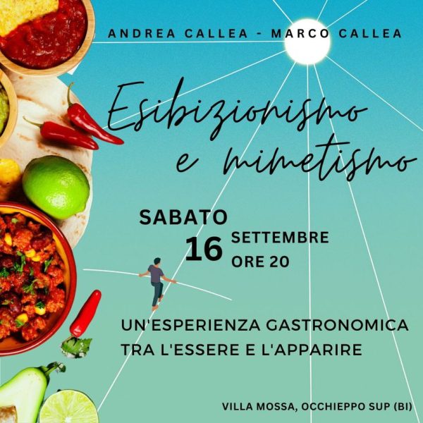 Esibizionismo e mimetismo